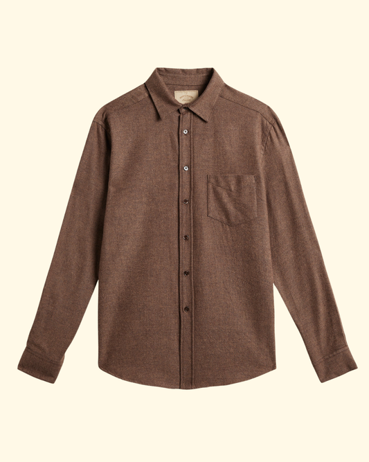 Teca Brushed Flannel | Almond