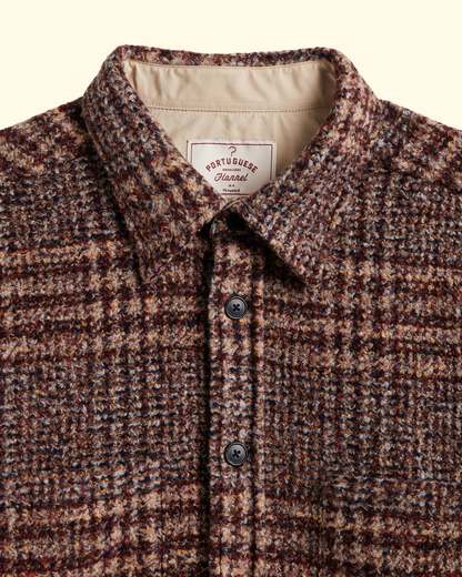 Clarion Overshirt | Brown Plaid