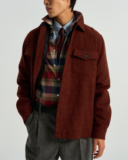 Wool Field Overshirt | Terroir