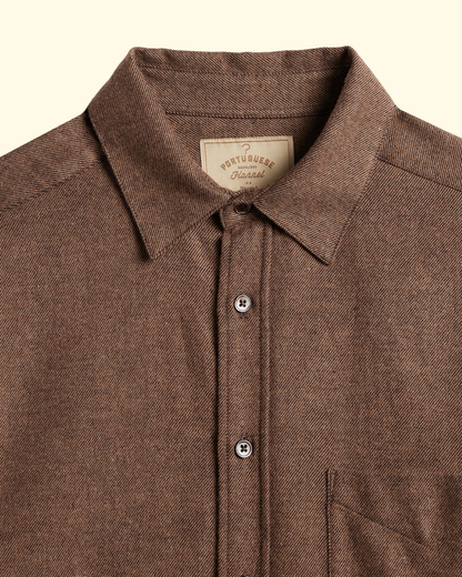 Teca Brushed Flannel | Almond