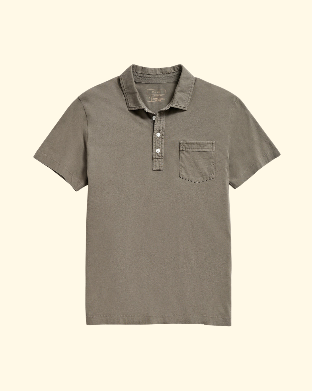 Pensacola Polo | Washed Grey