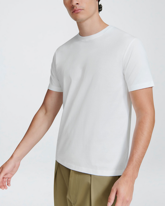 Crew Neck T-Shirt | White