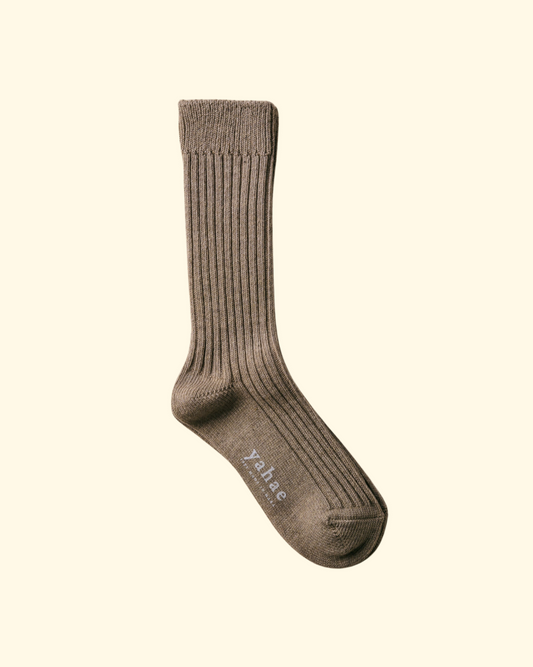 Ribbed Socks | Green