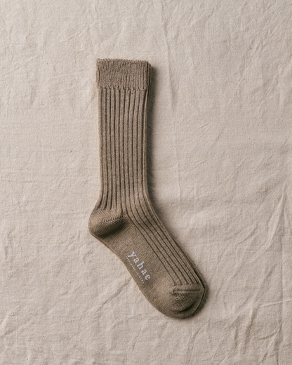 Ribbed Socks | Green