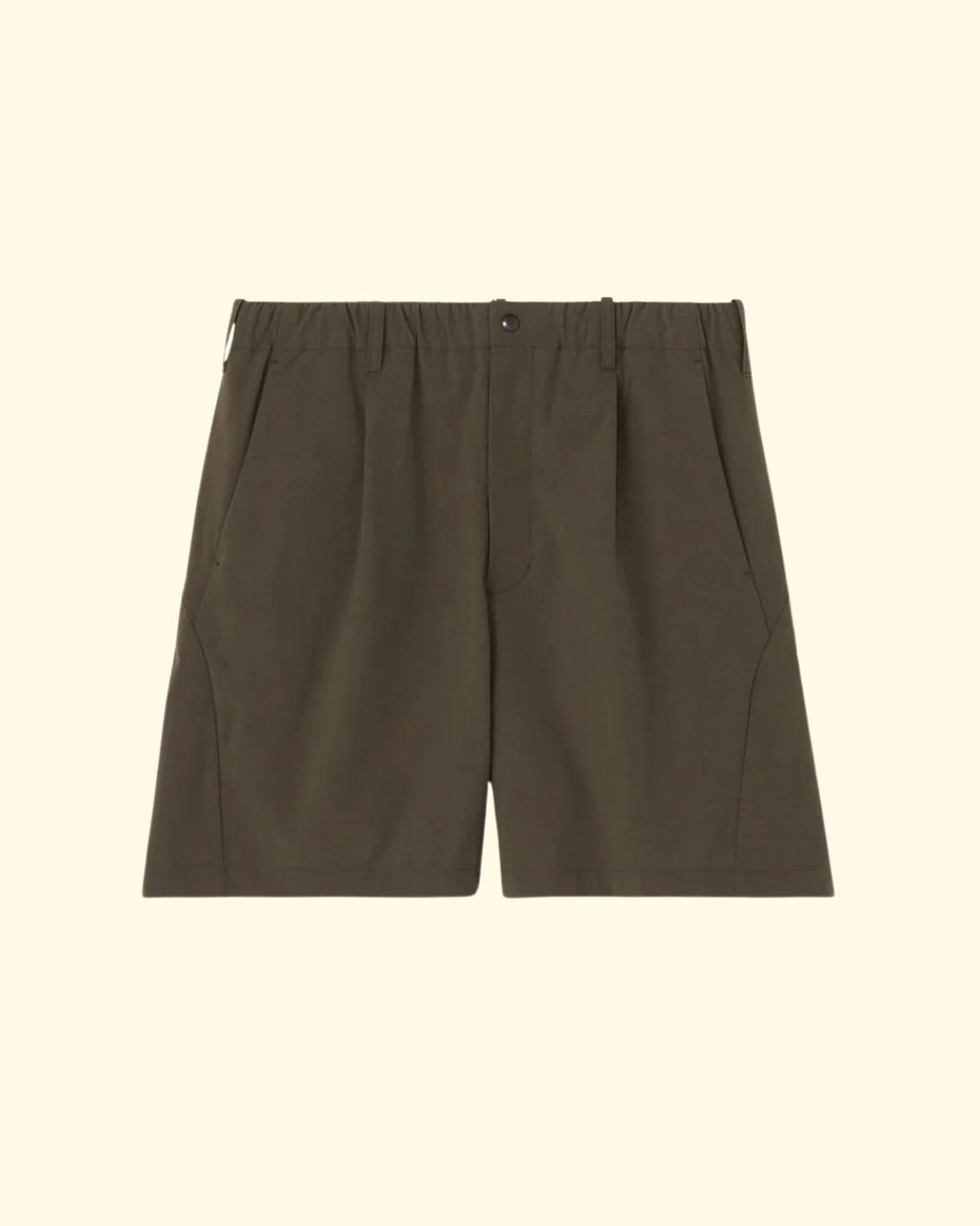 One Tuck Short | Jet Brown
