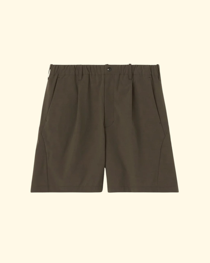 One Tuck Short | Jet Brown