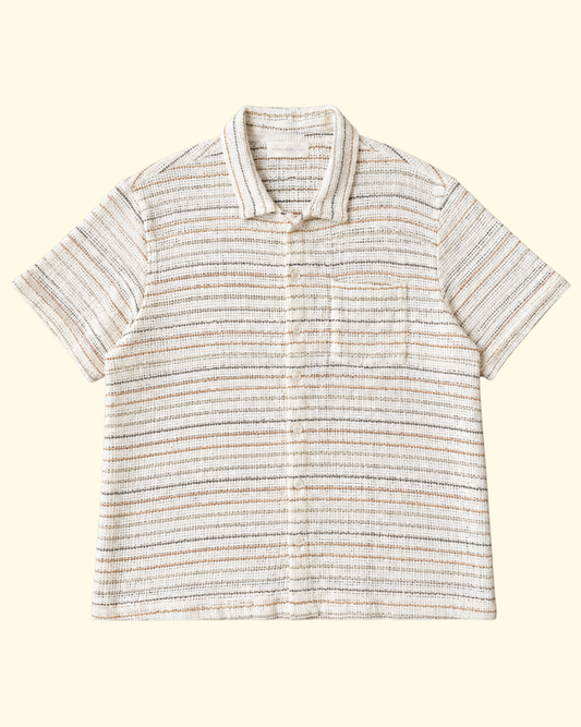 Fez Woven Shirt | Mineral Stripe
