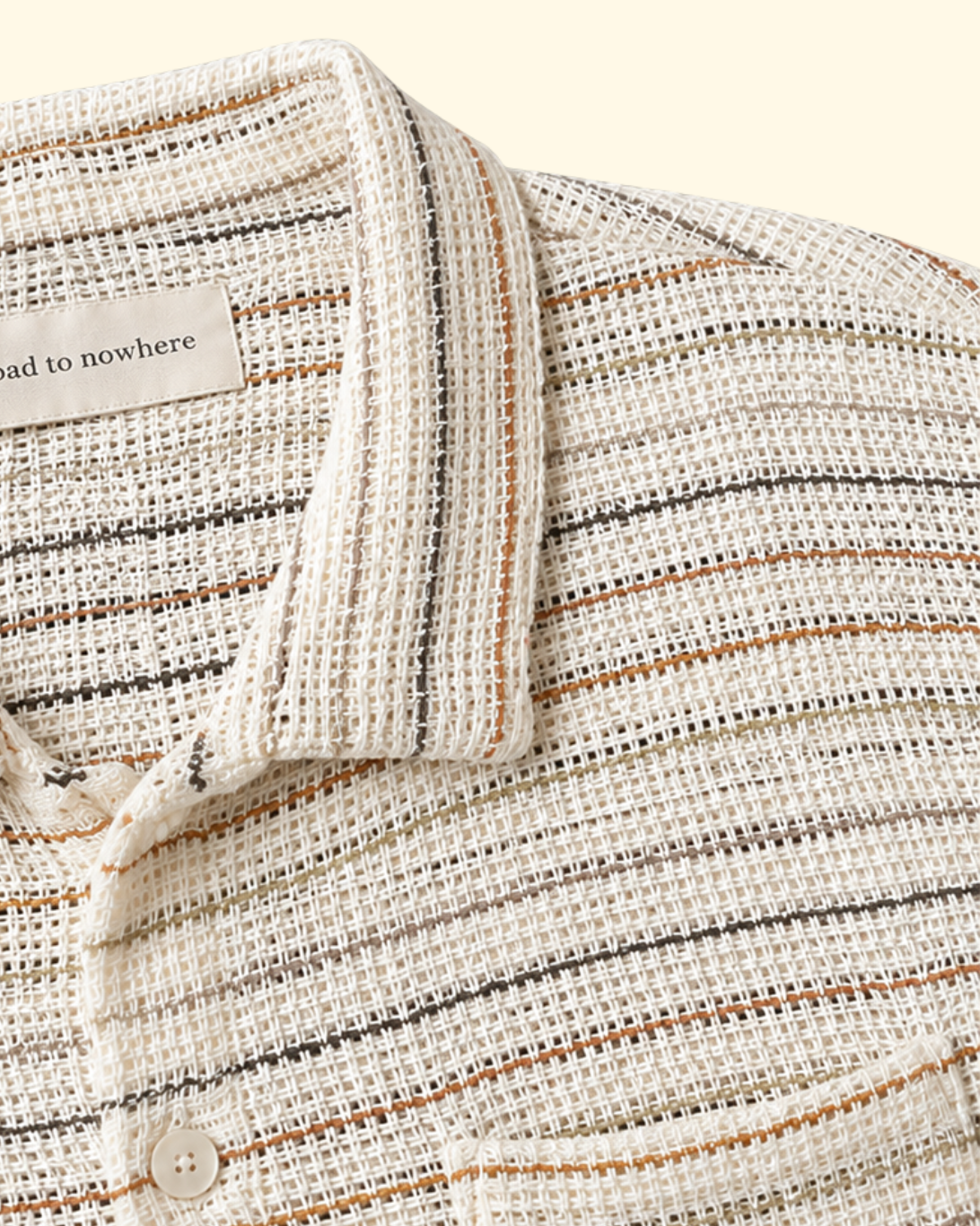 Fez Woven Shirt | Mineral Stripe