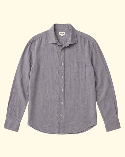 Paul Pat Linen Shirt | Storm
