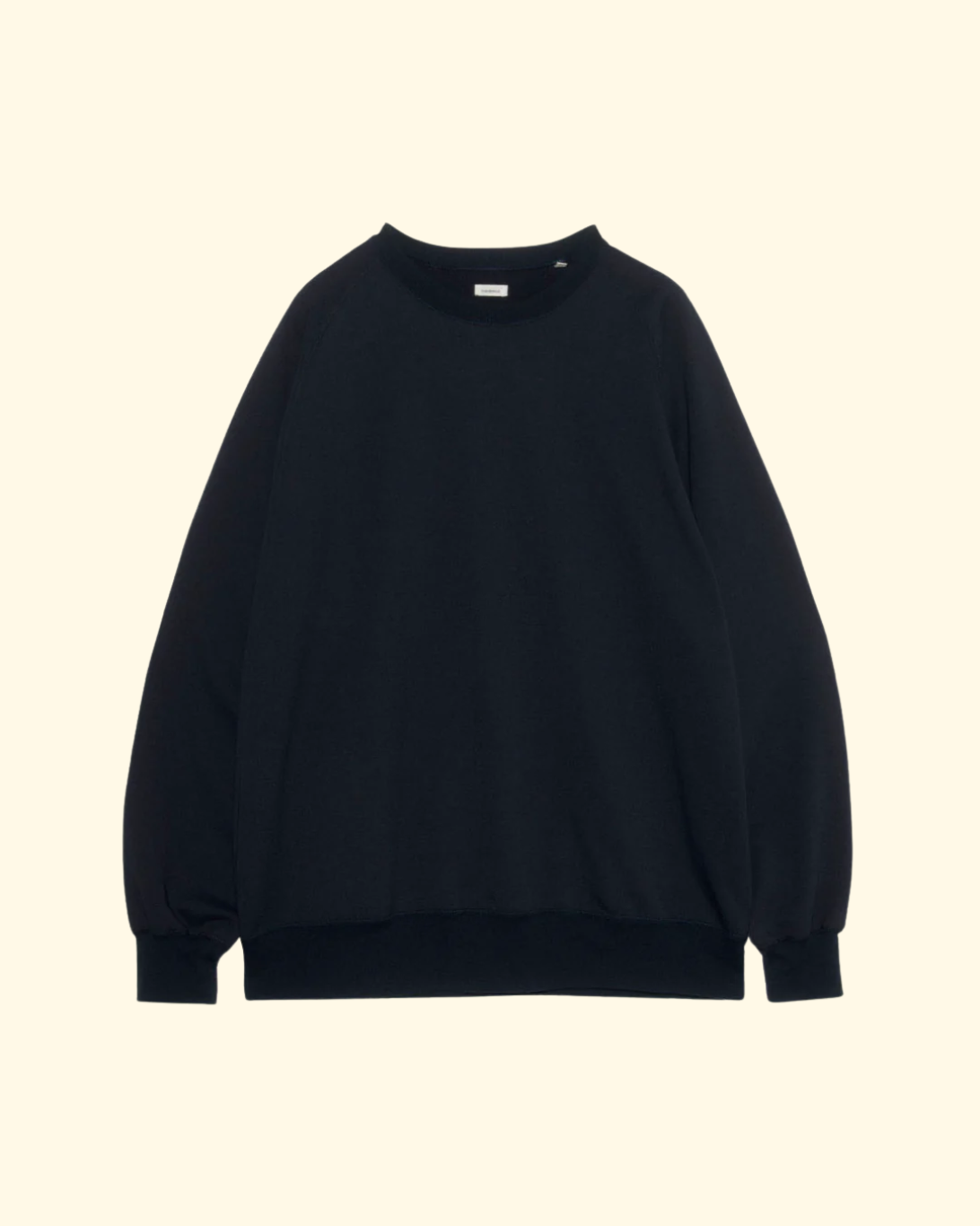 Polyester Pile Crew Neck | Navy