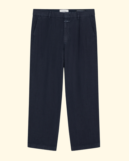 Blomberg Linen Pant | Magma Black