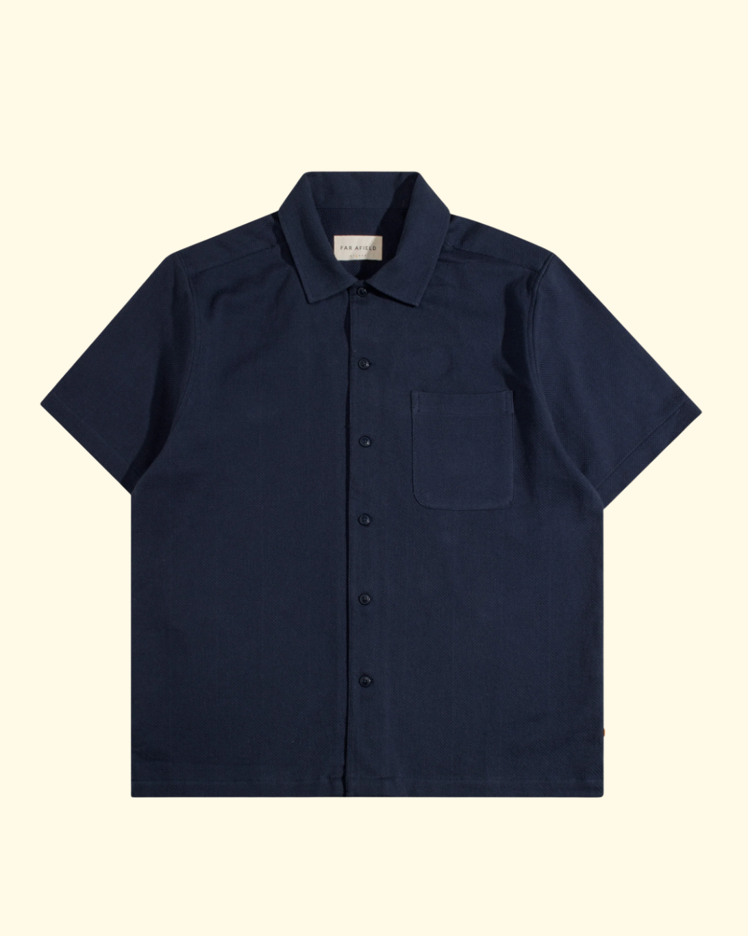 Busey Textured Shirt | Navy