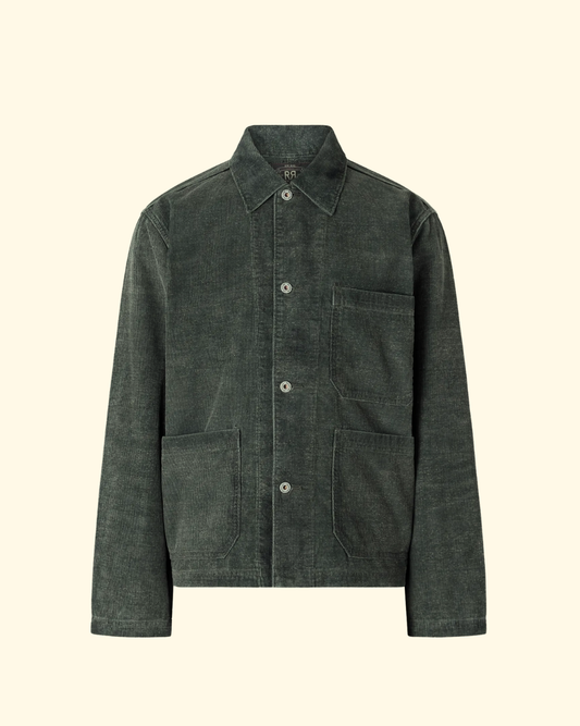 Empire Cotton-Corduroy Jacket | Green