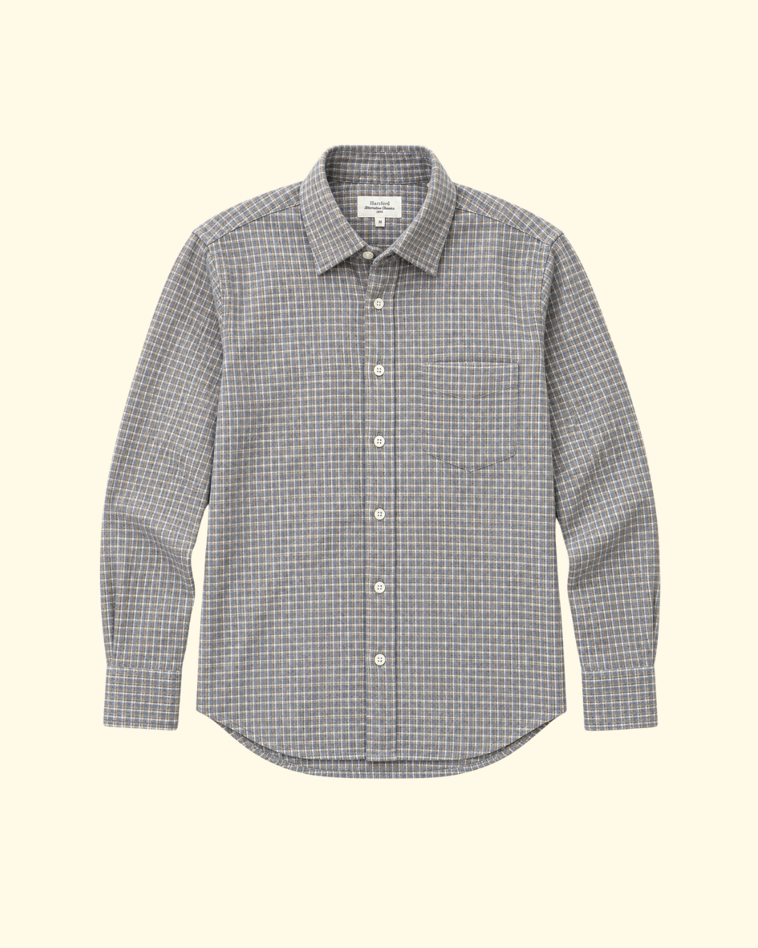 Paul Brushed Flannel | Grey