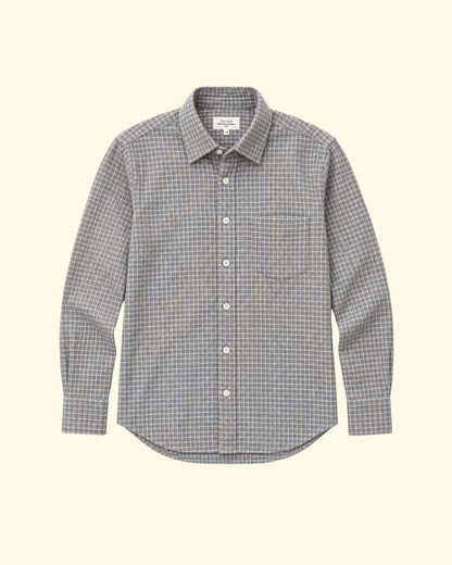 Paul Brushed Flannel | Grey