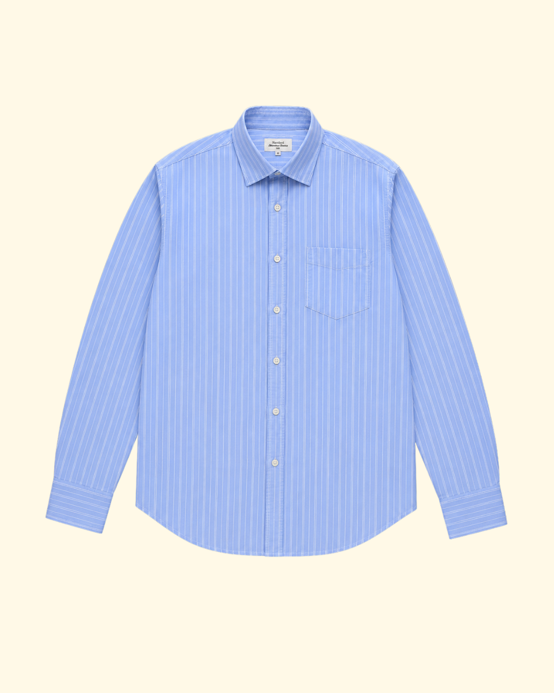 Paul Summer Stripe Shirt | Blue & White