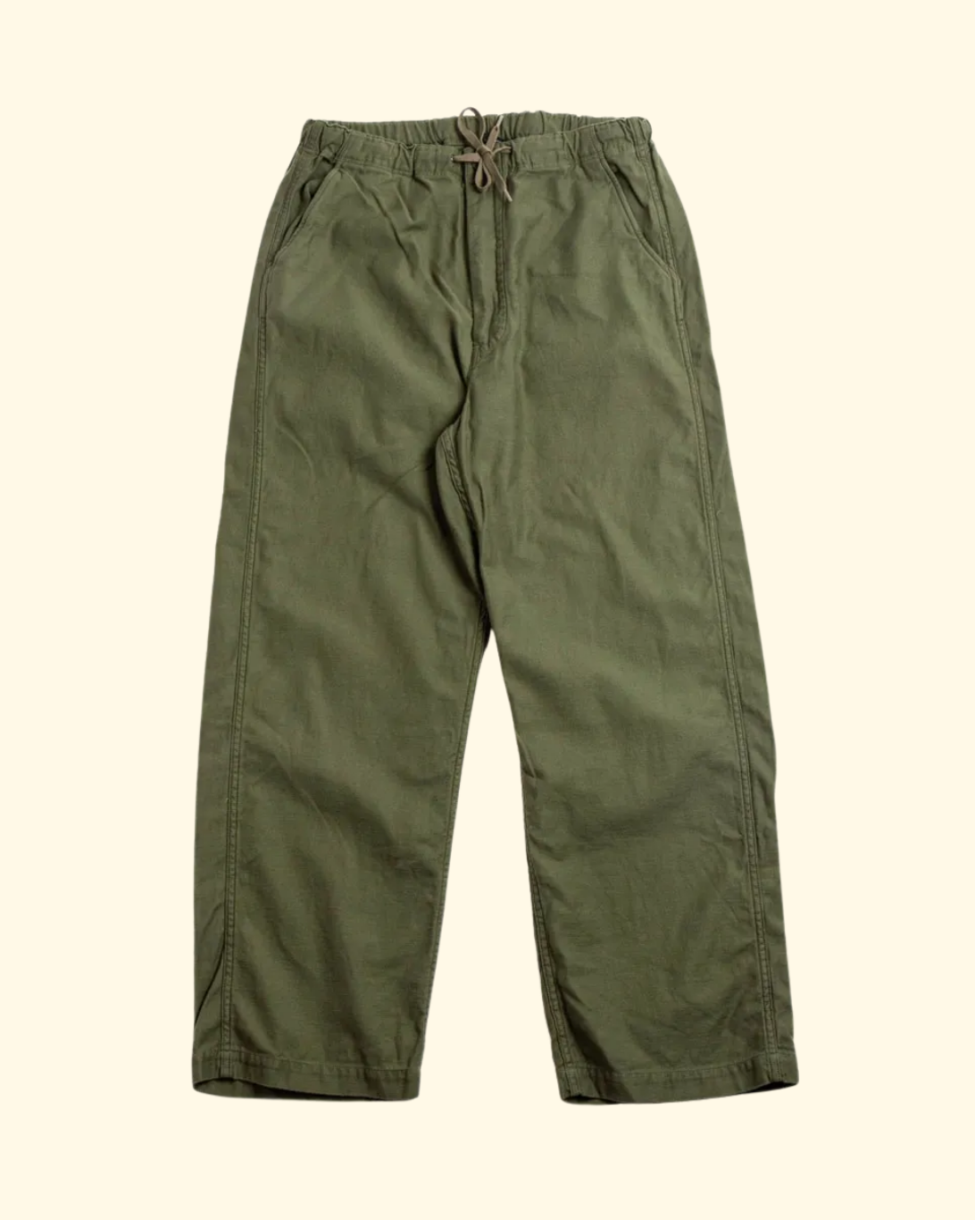 Wide Fit New Yorker Pant | Dark Olive