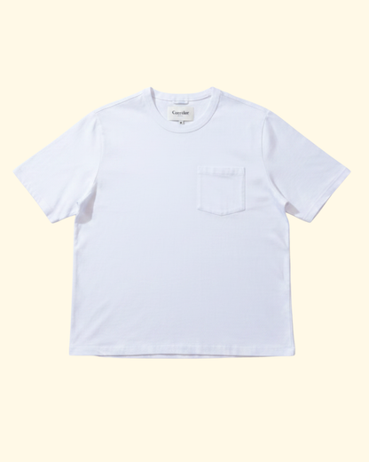 Garment Dye Tee | White