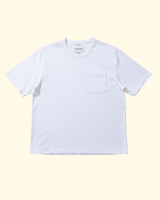 Garment Dye Tee | White