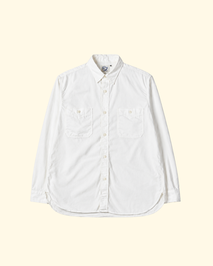 Chambray Work Shirt | White