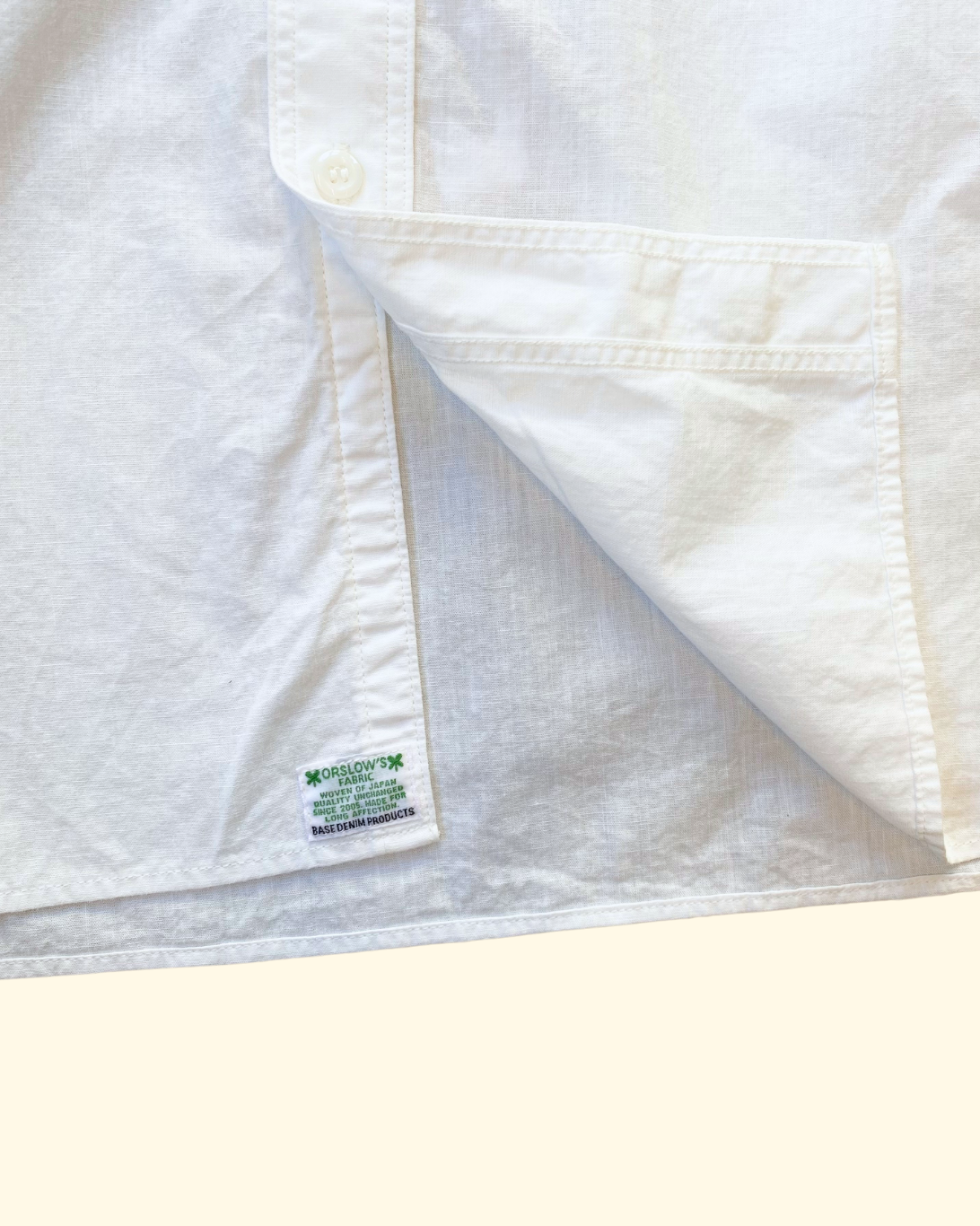 Chambray Work Shirt | White