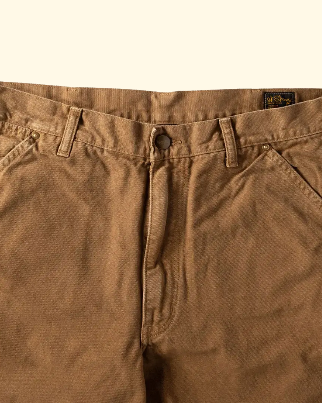 Dad's Fit Painter Pants | Brown