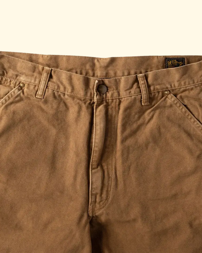 Dad's Fit Painter Pants | Brown