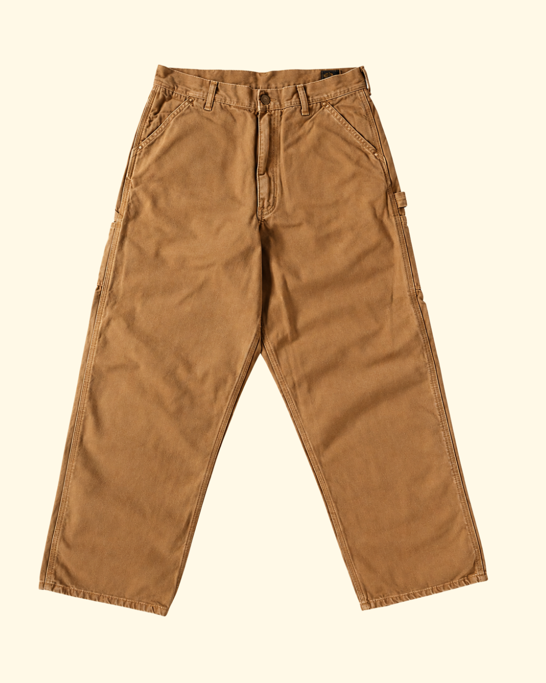 Dad's Fit Painter Pants | Brown