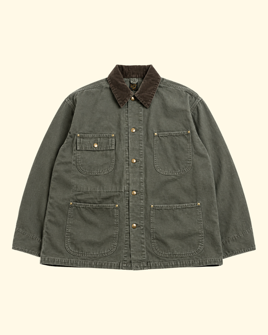Relaxed Fit Coverall Jacket | Coffee Brown