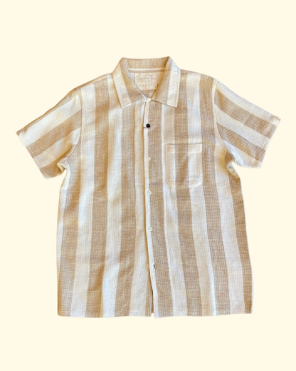 Chintan Handloom Shirt | Ecru