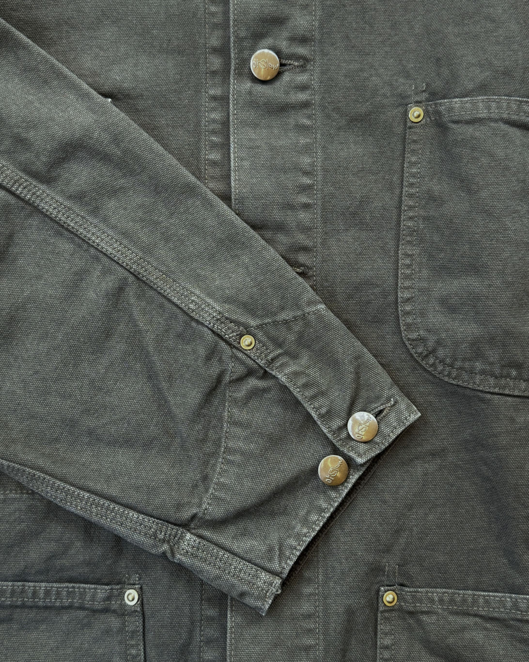 Relaxed Fit Coverall Jacket | Coffee Brown