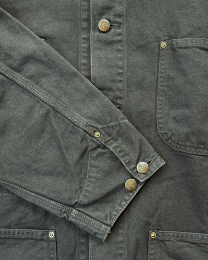 Relaxed Fit Coverall Jacket | Coffee Brown