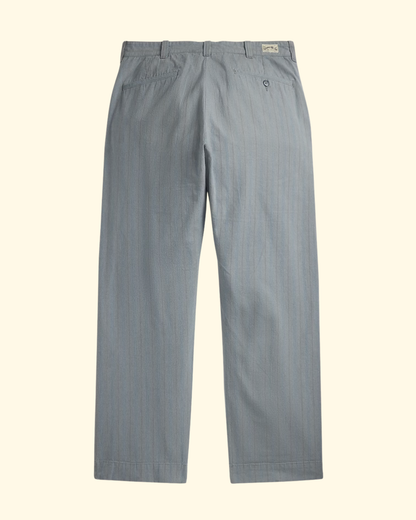 Woven Field Pant | Faded Navy Stripe
