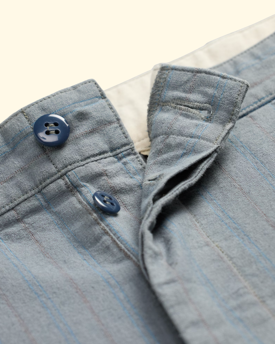 Woven Field Pant | Faded Navy Stripe