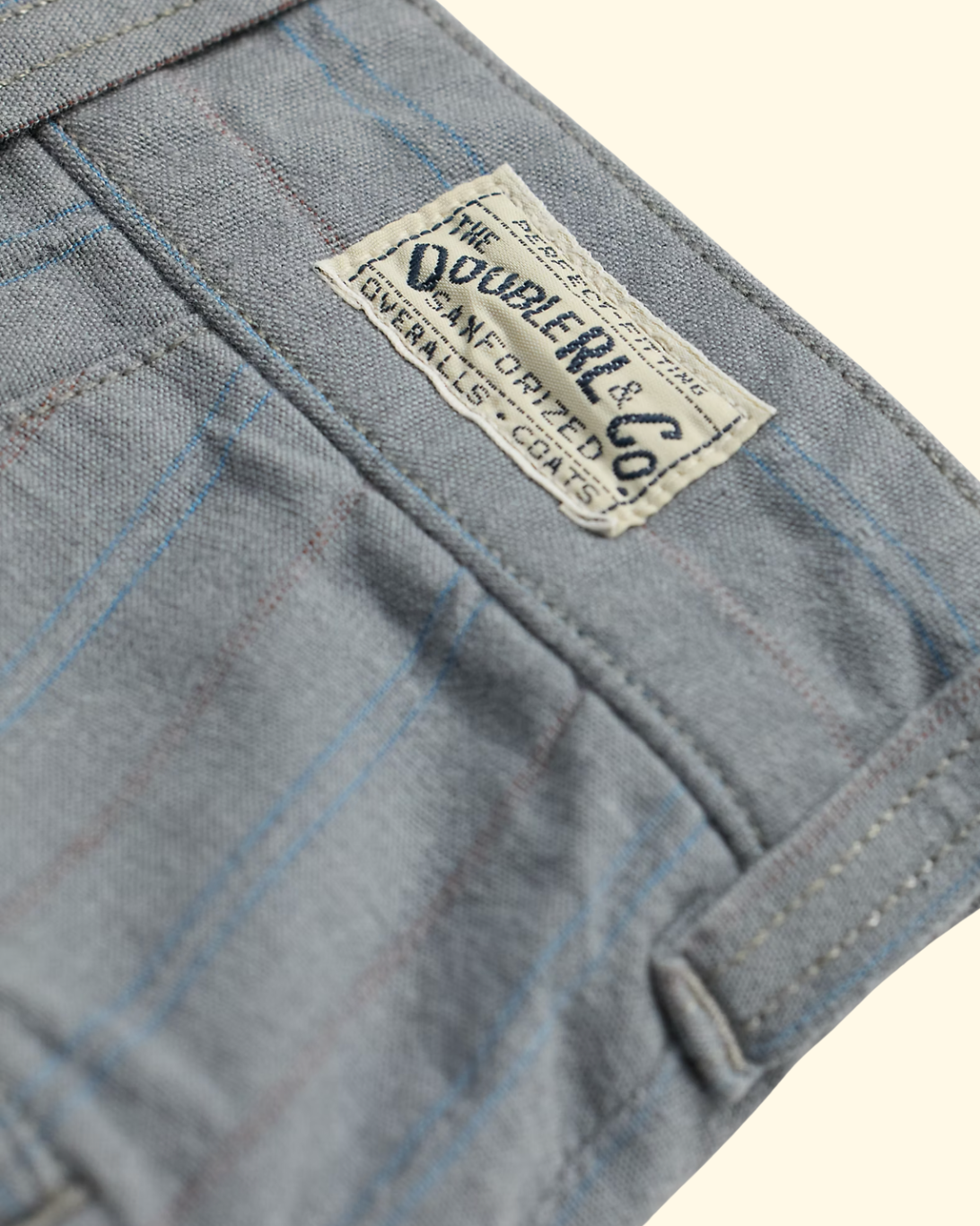 Woven Field Pant | Faded Navy Stripe