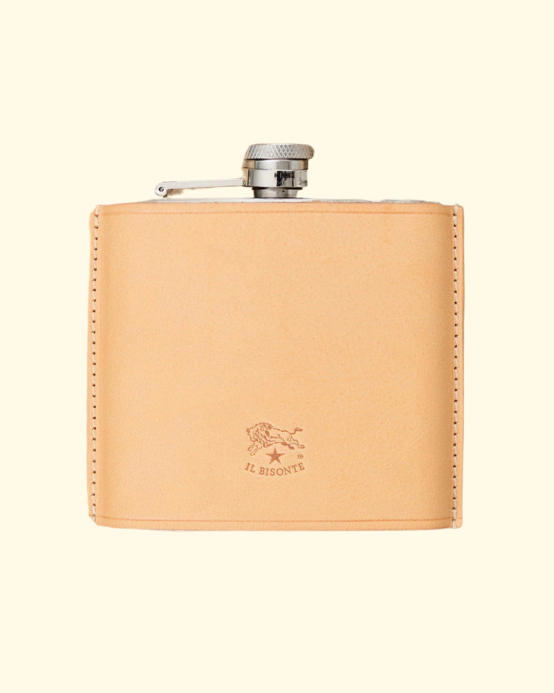 Cowhide + Stainless Steel Hip Flask | Naturale