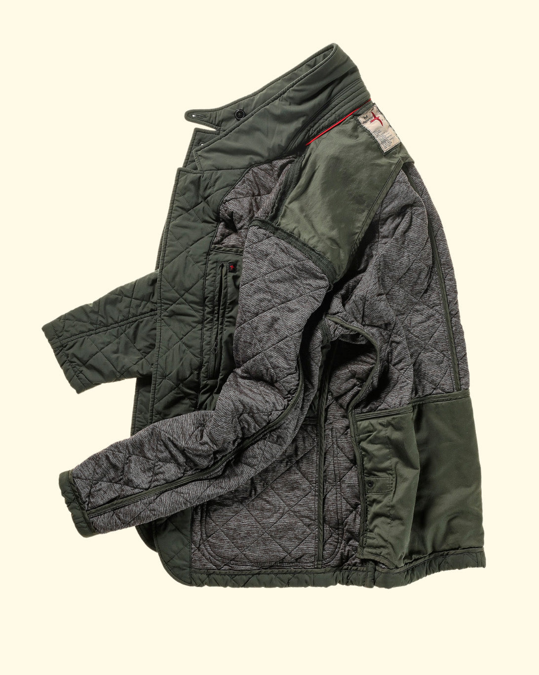 Quilted Trap Blazer | Dark Hunter