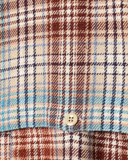 Albert Field Shirt | Ivory Blue