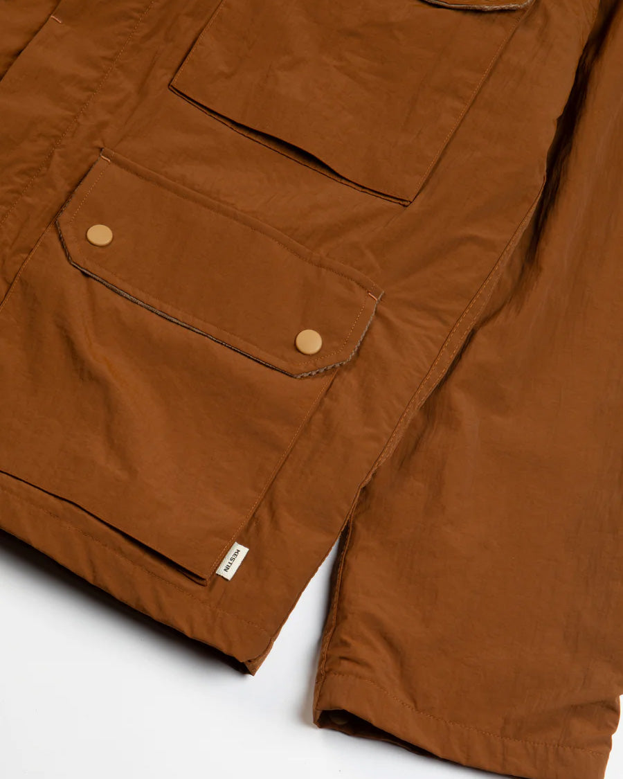 Strathblane Recycled Nylon Jacket | Tobacco