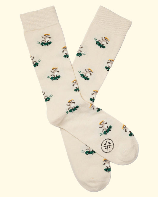 Soni the Mouse Sock | Ivory