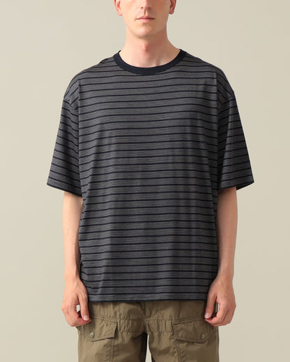 Cooper Striped Tee | Navy