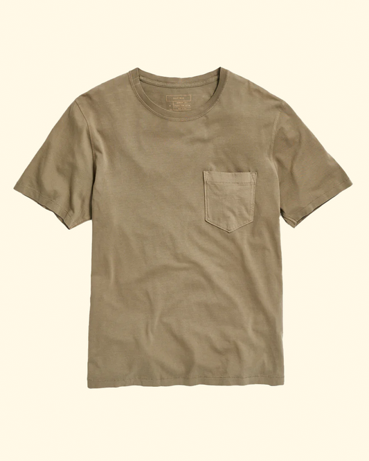 Washed Tee | Moss
