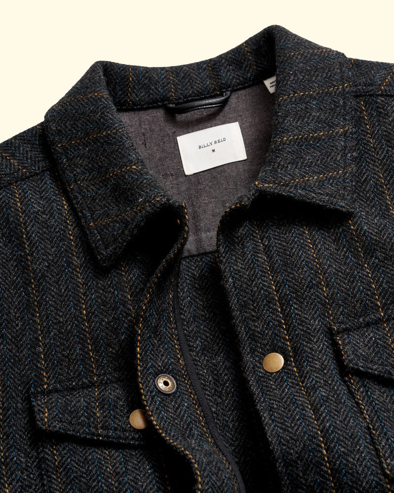 Woodsman Shirt Jacket | Charcoal Multi