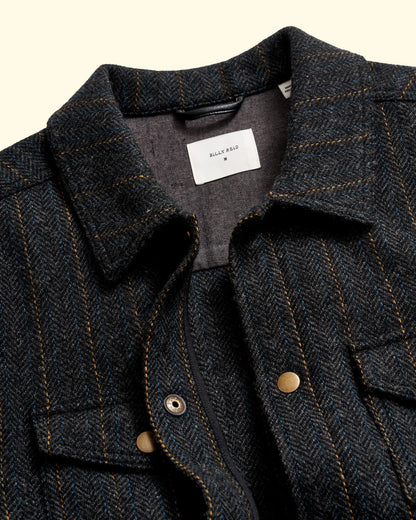 Woodsman Shirt Jacket | Charcoal Multi