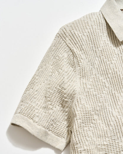 Diamond Polo | Heather Grey