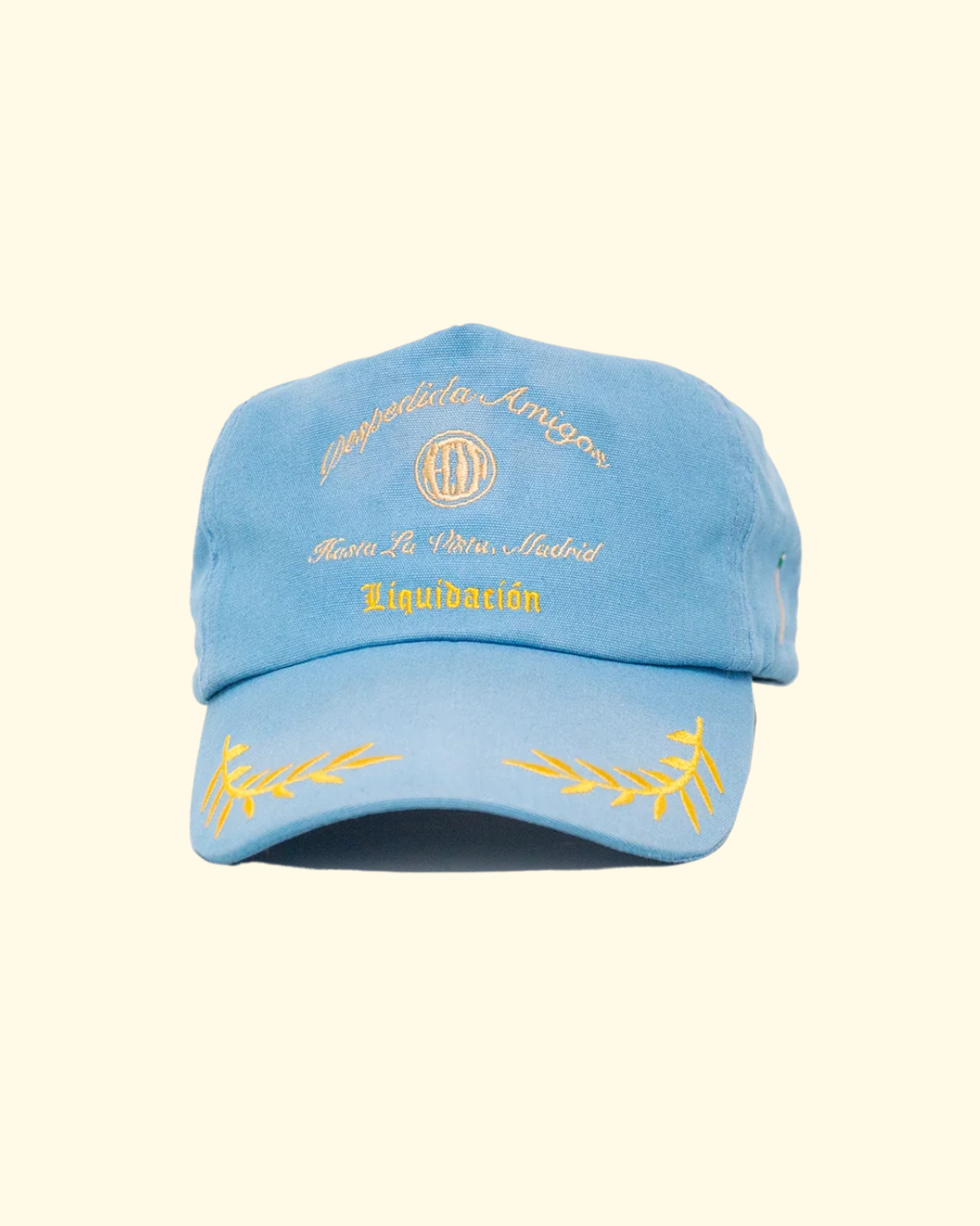 Hasta La Vista Baseball Cap | Canvas Blue