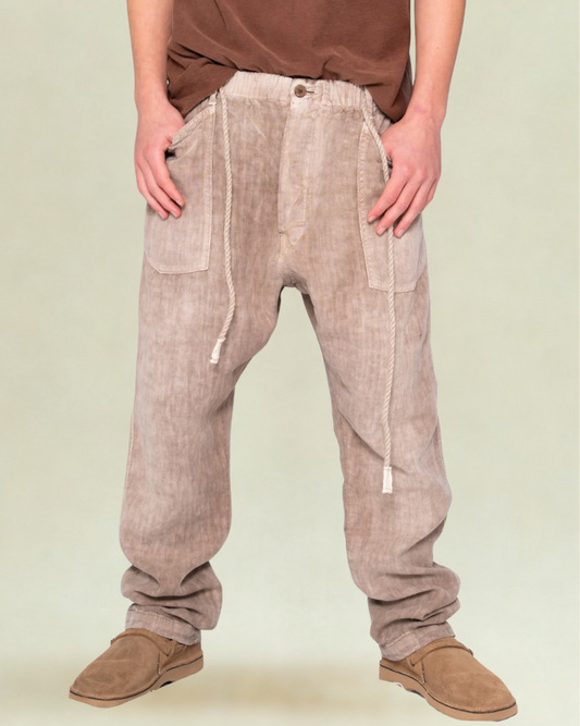 P38 Japan 8oz Linen | Sunfaded Khaki