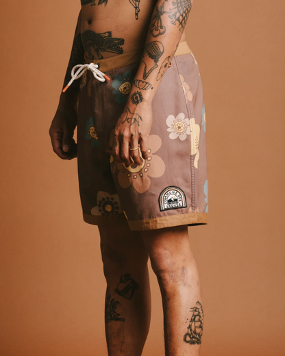 Chest High Boardshort | De La Flower