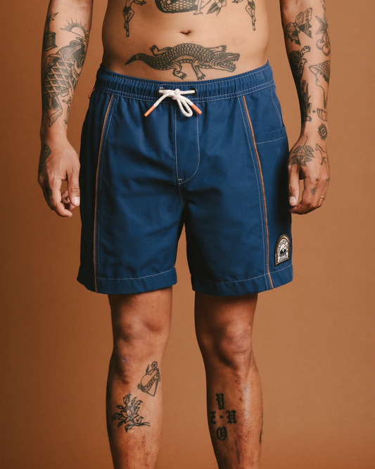 La Plage Swim Trunk | Cosmic Blue