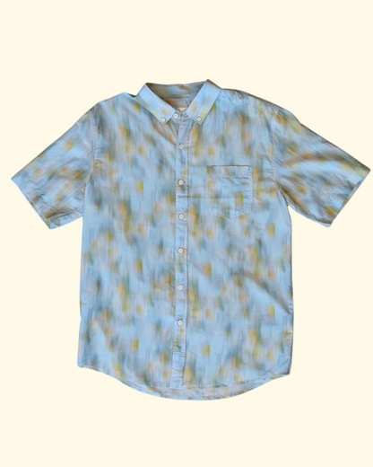 S/S Cotton Silk Shirt | Monet's Garden
